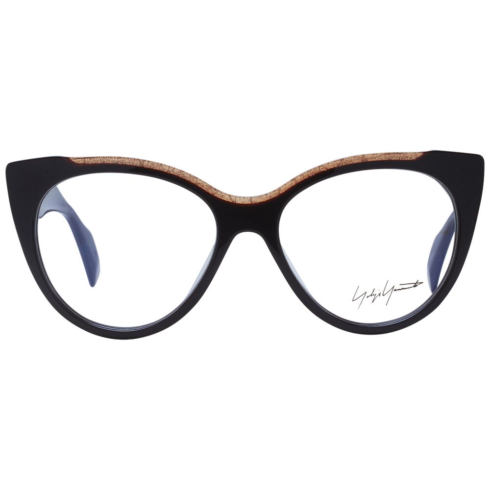 Brown Women Glasses Frame Yohji Yamamoto