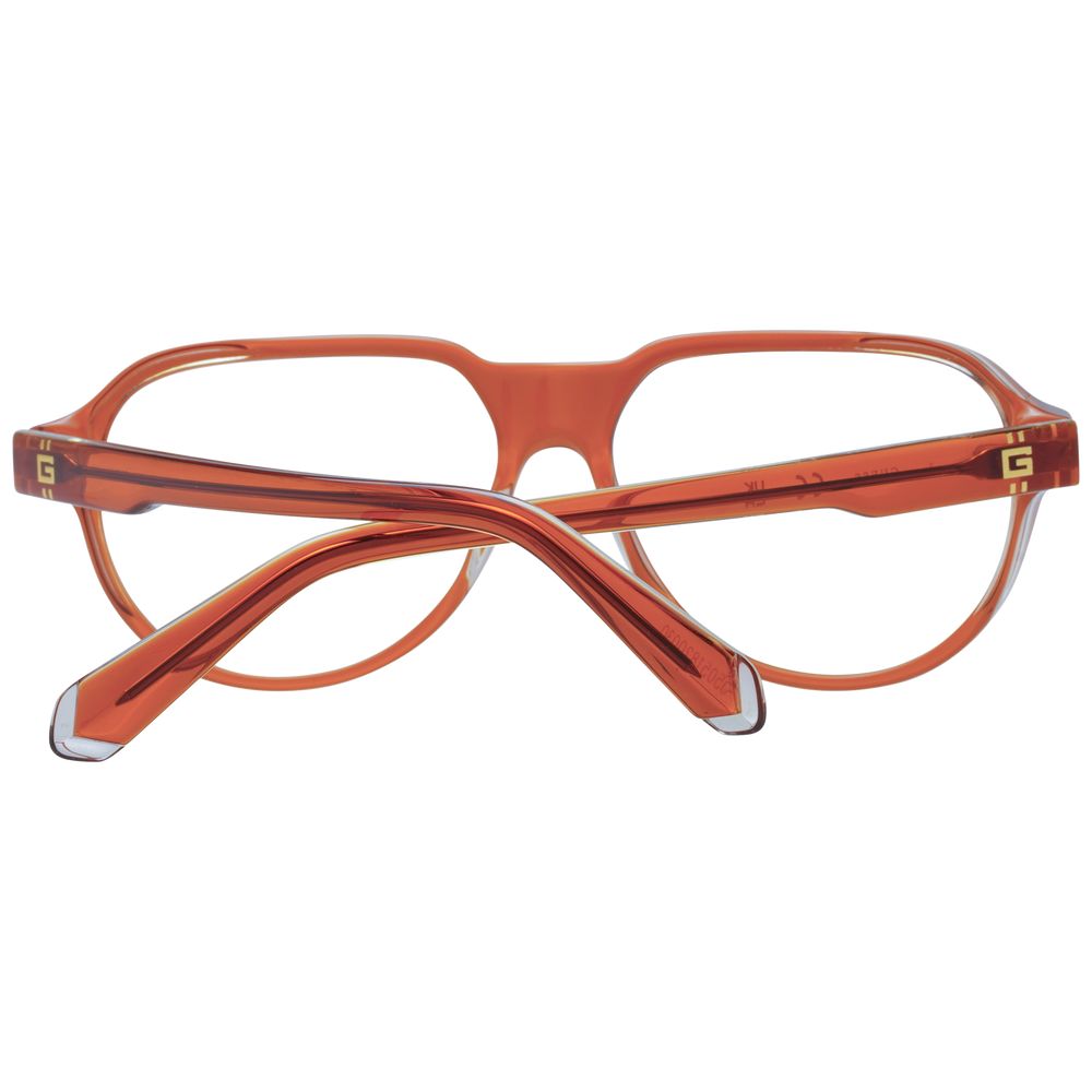 Orange Men Glasses Frame Guess