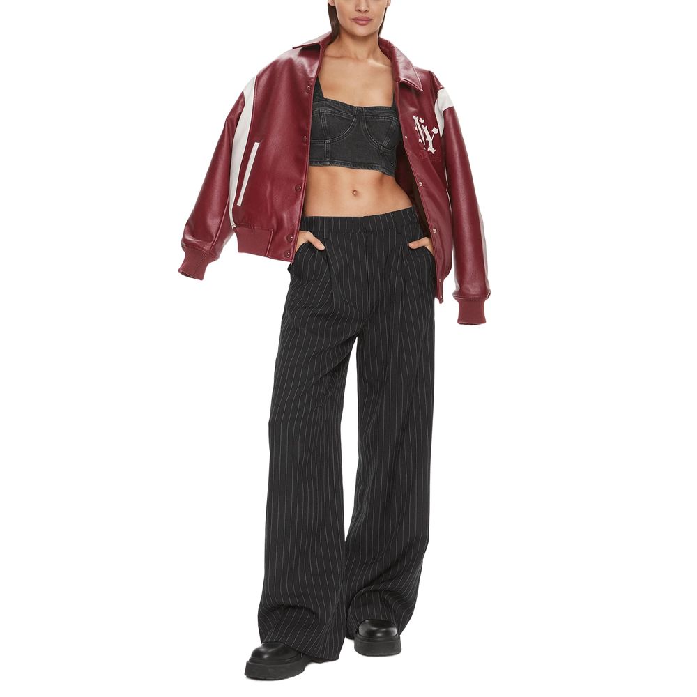 Black Recycled Cotton Top Tommy Hilfiger Jeans