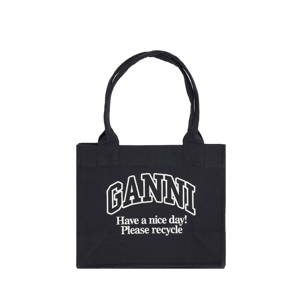 Cotton Tote Bag Ganni