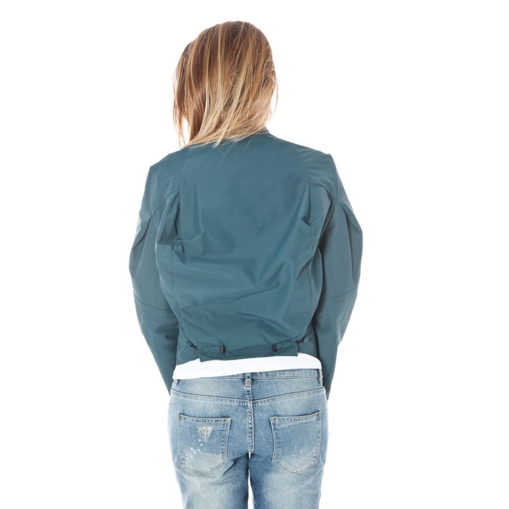 Green Polyamide Women Jacket Calvin Klein