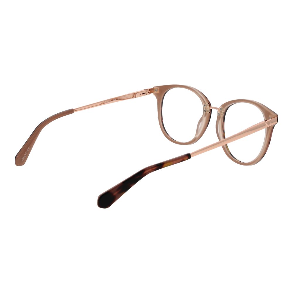 Brown Unisex Glasses Frame Guess