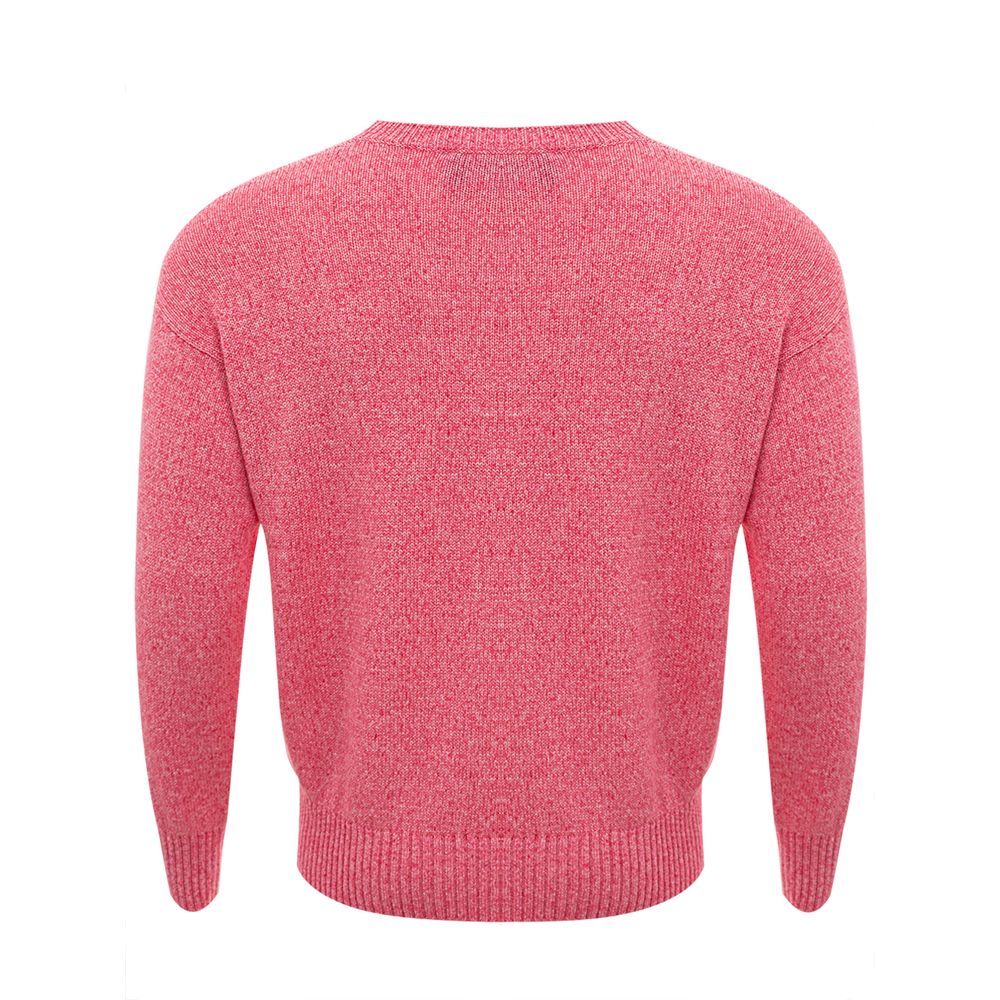 Pink Cotton Sweater Gran Sasso