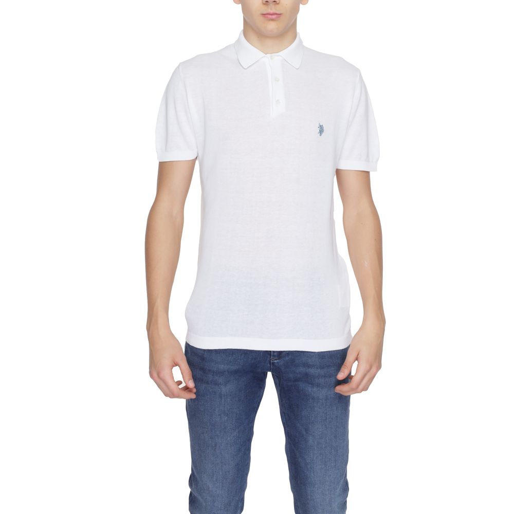 White Cotton Sweater U.S. POLO ASSN.