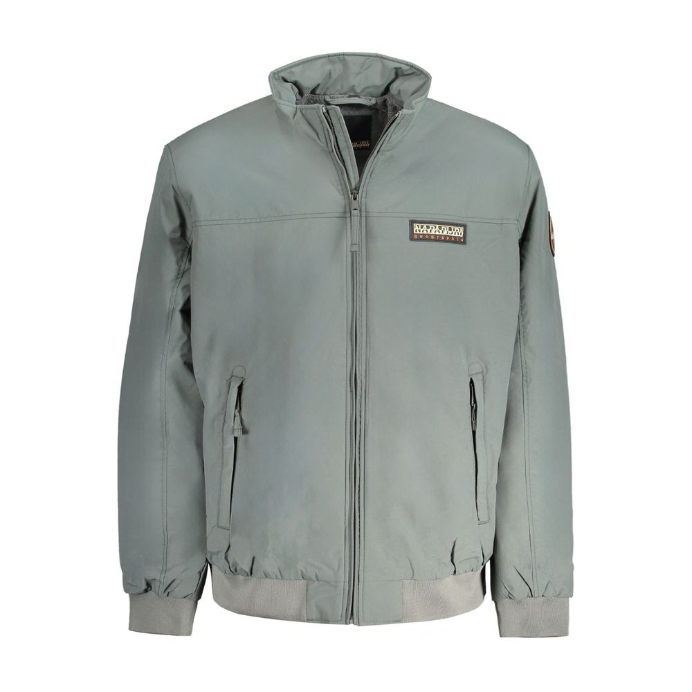 Green Polyamide Men Jacket Napapijri