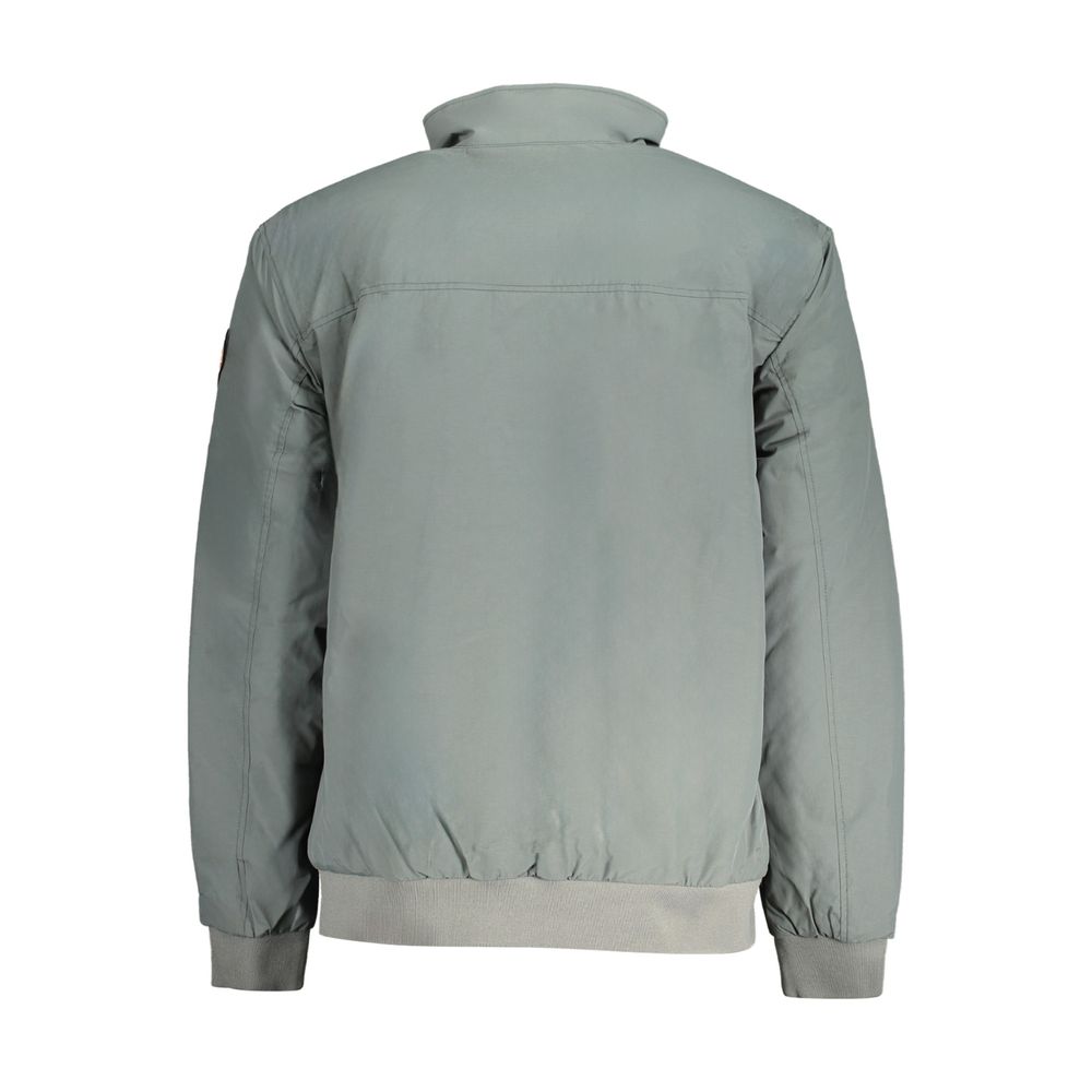 Green Polyamide Men Jacket Napapijri