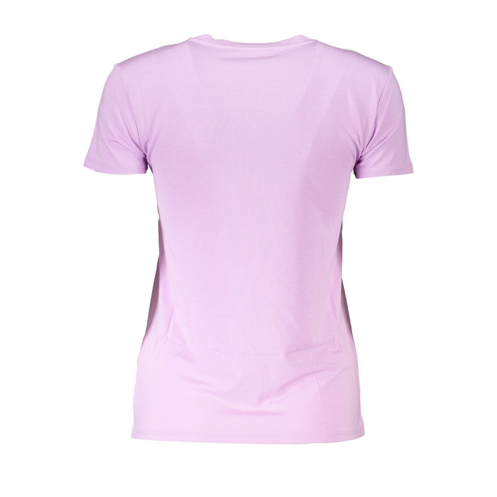 Purple Organic Cotton Women T-Shirt Patrizia Pepe