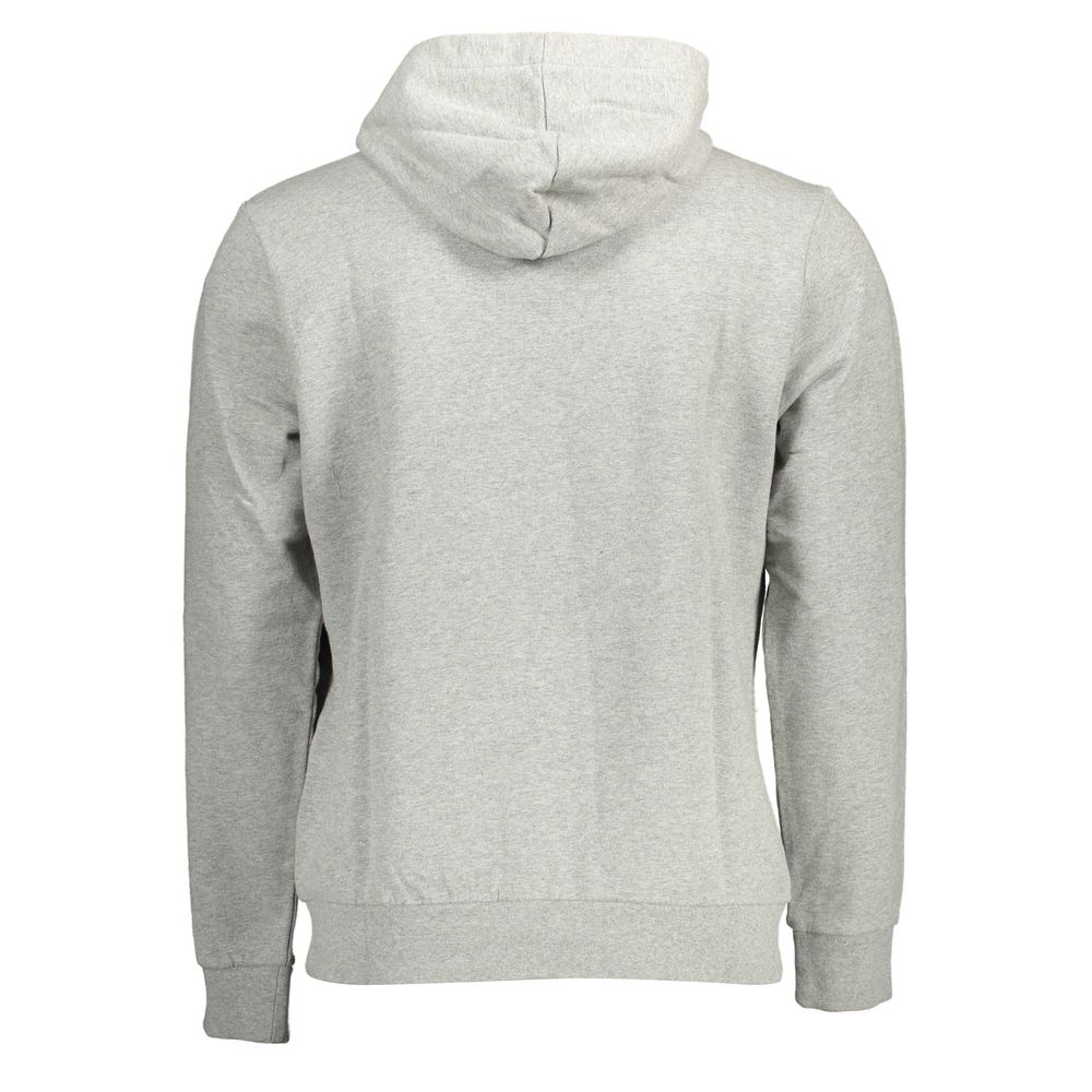 Gray Cotton Men Sweater Napapijri
