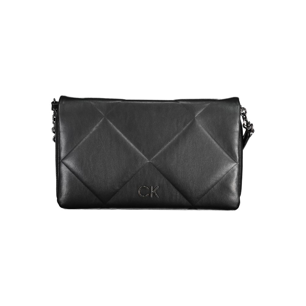 Black Polyester Handbag Calvin Klein