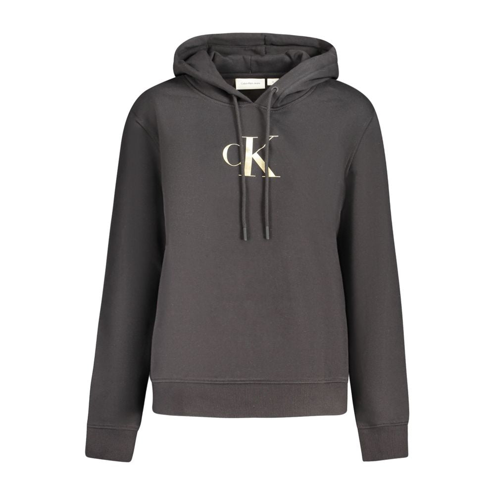 Black Cotton Women Sweater Calvin Klein