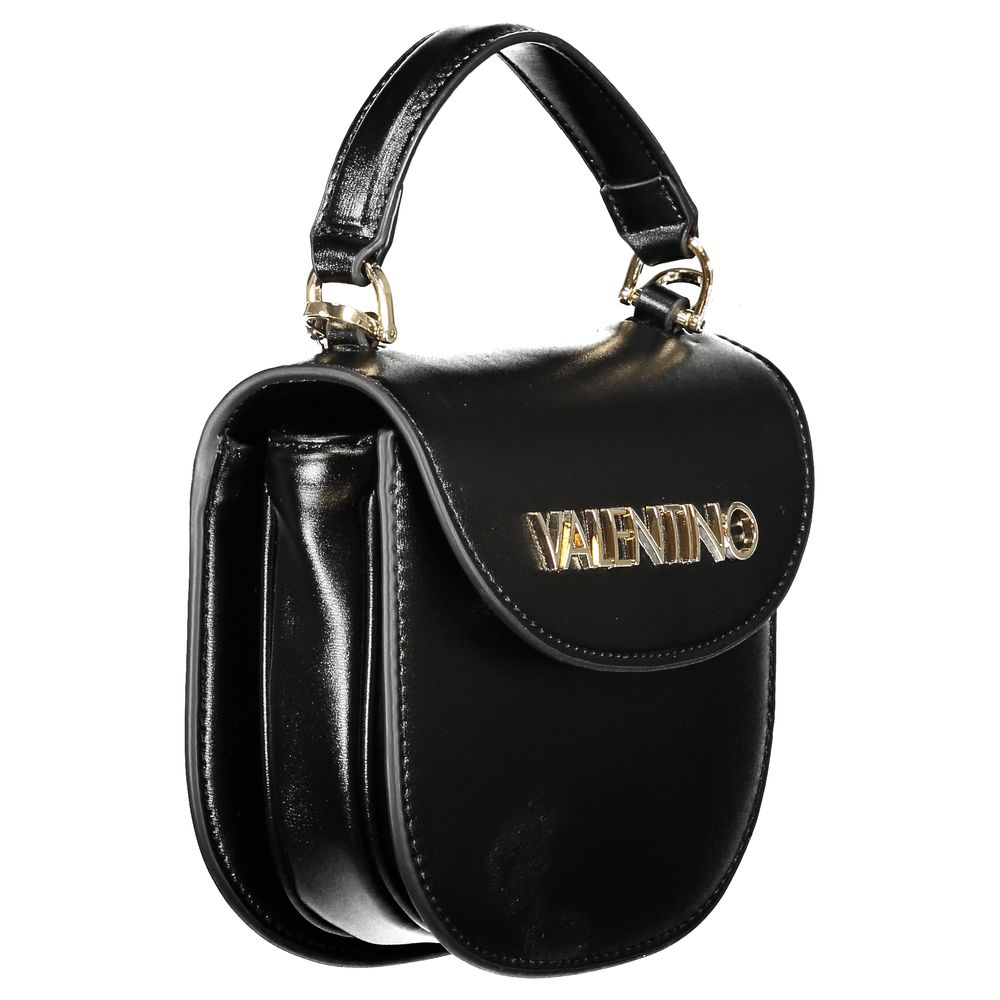 Black Polyethylene Women Handbag Mario Valentino