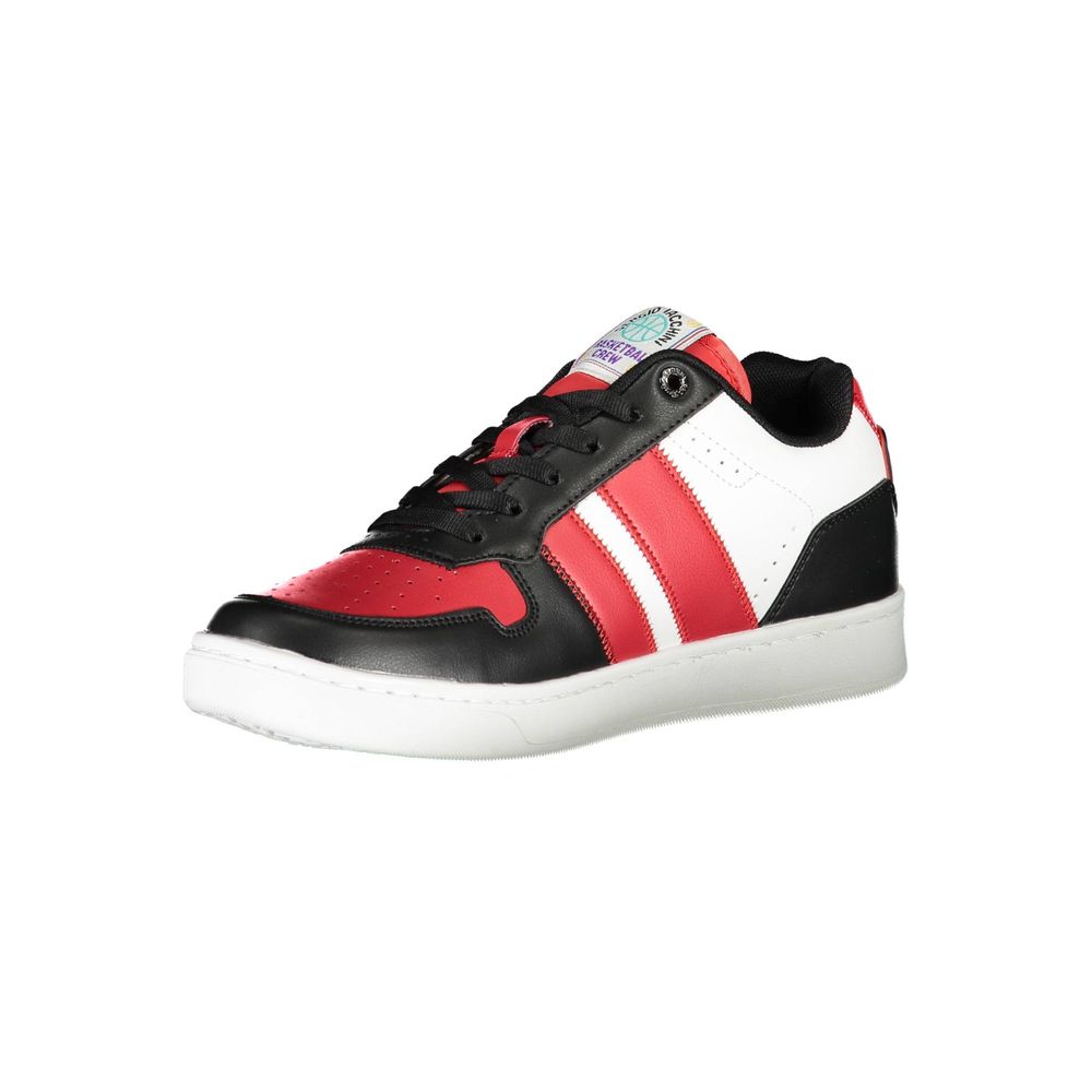 Black Polyester Men Sneaker Sergio Tacchini