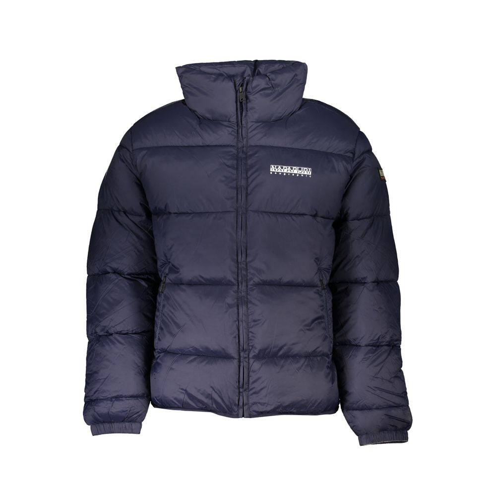 Blue Polyamide Men's Jacket Napapijri