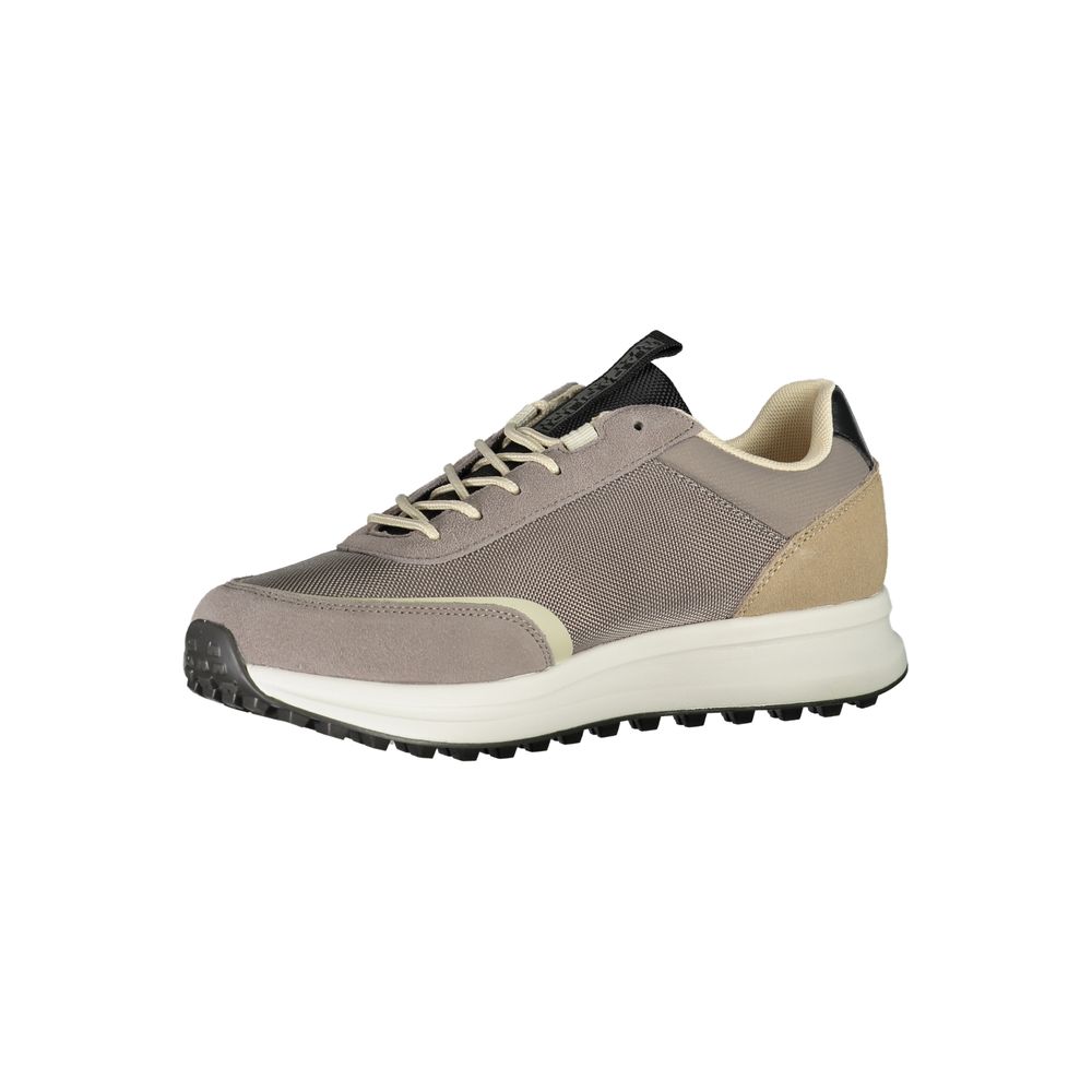 Sleek Laced Sports Sneakers with Contrast Accents Napapijri
