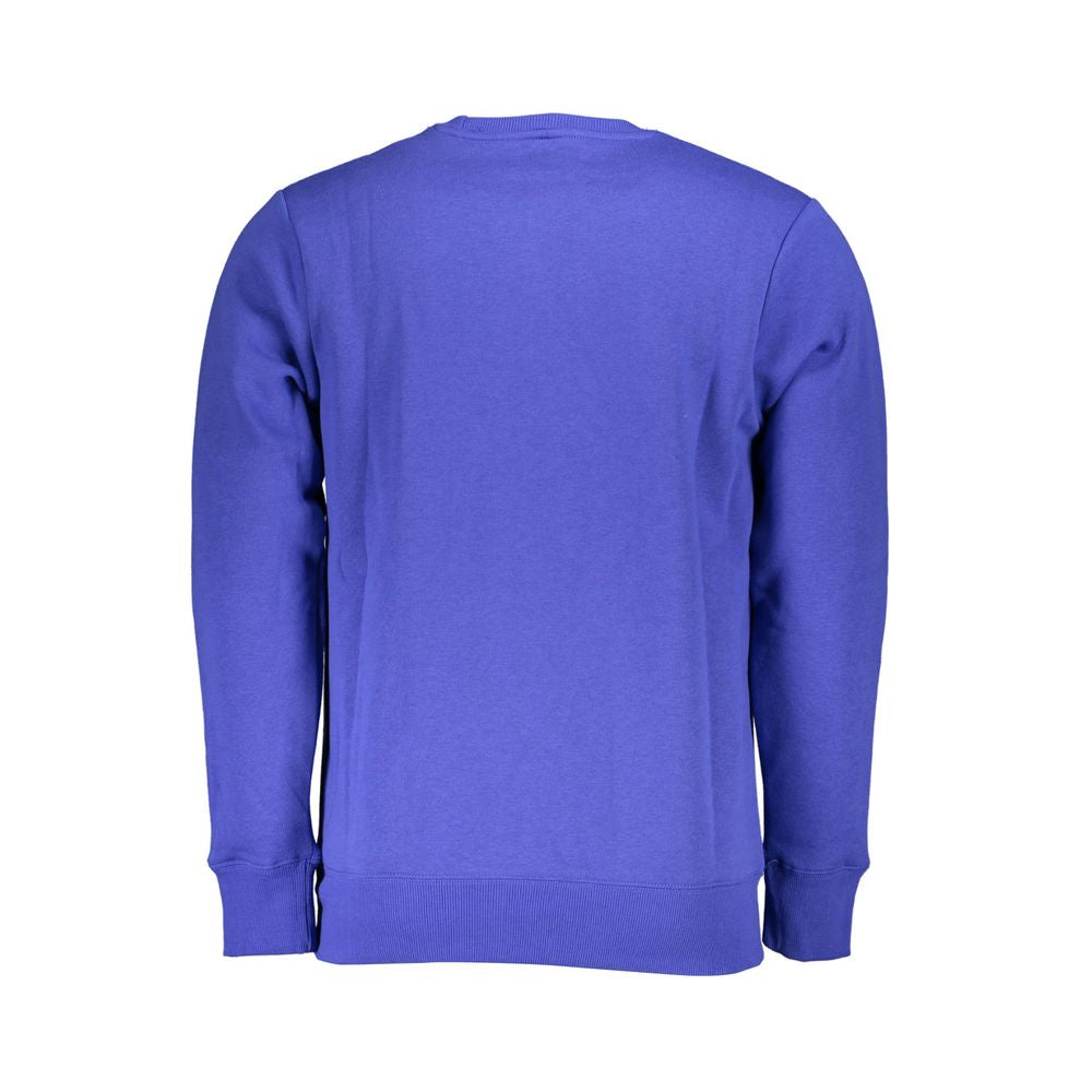 Blue Cotton Men Sweater Norway 1963