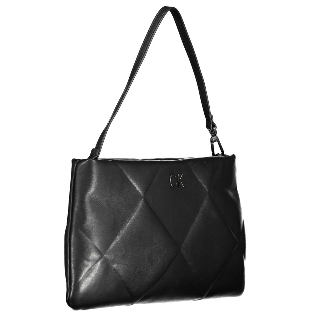 Black Polyester Handbag Calvin Klein