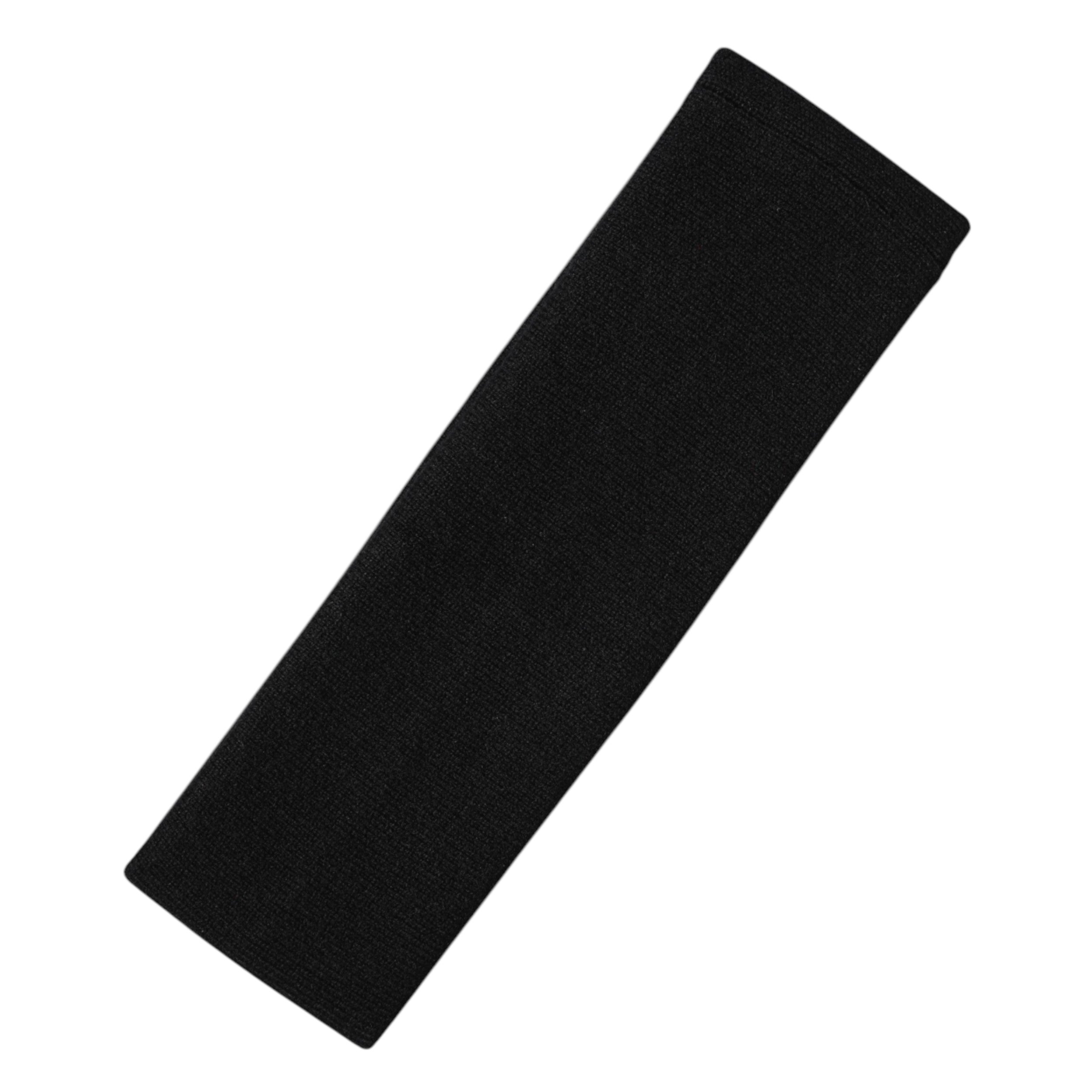 Black Cashmere Knitted Women Head Band Hat Dolce & Gabbana
