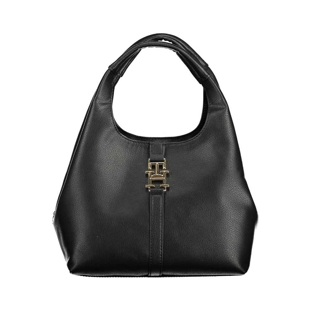 Black Polyethylene Women Handbag Tommy Hilfiger
