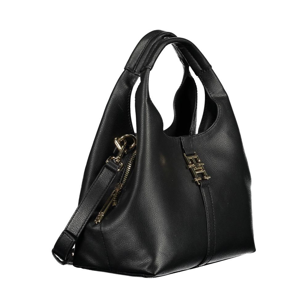 Black Polyethylene Women Handbag Tommy Hilfiger