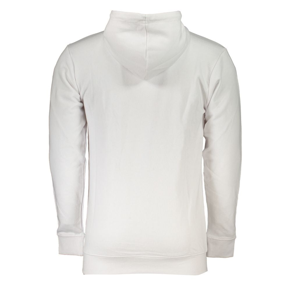 White Cotton Men Sweater Cavalli Class