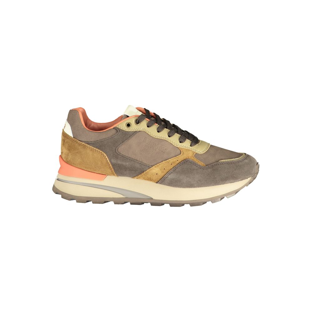 Brown Polyethylene Men Sneaker Blauer
