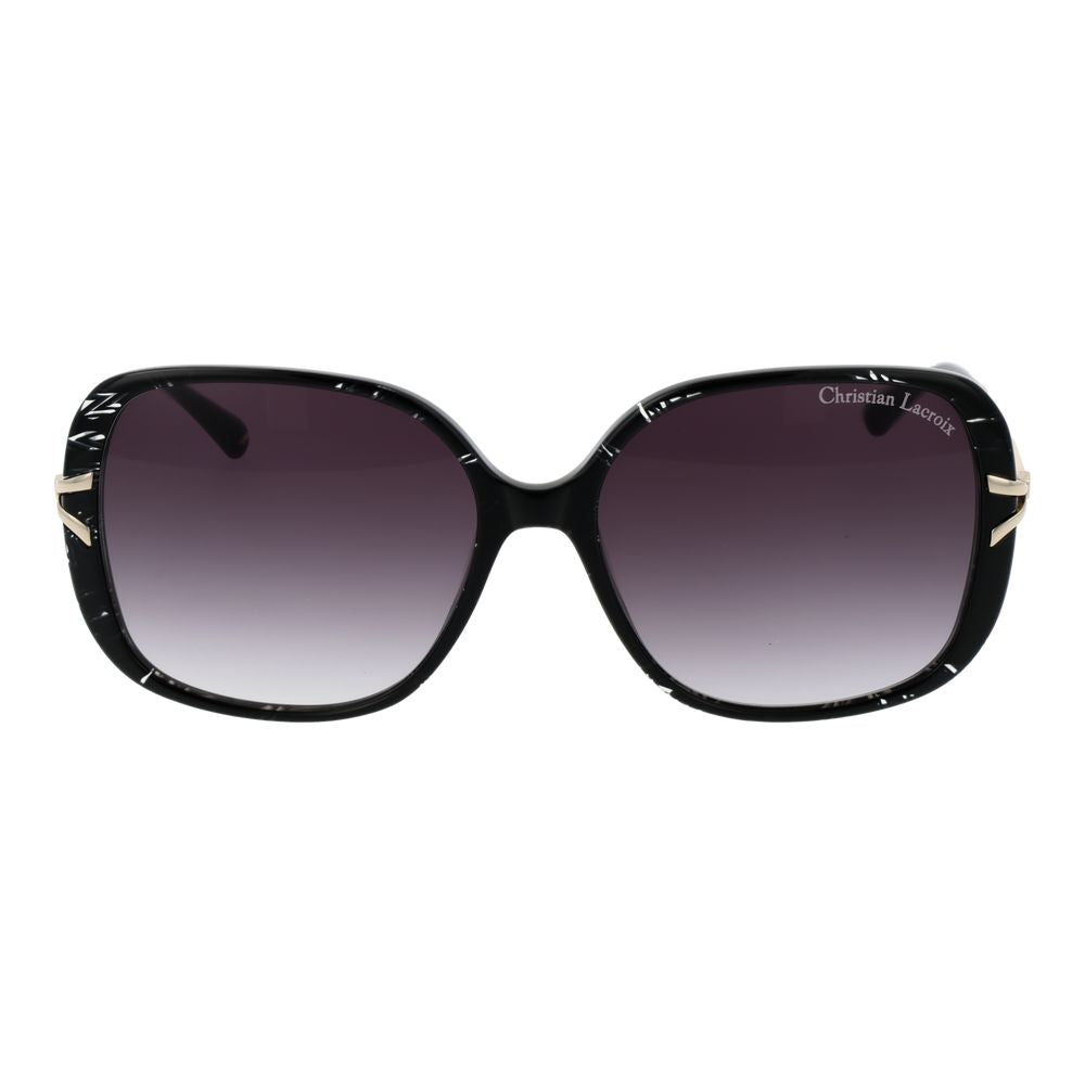 Black Women Sunglass Christian Lacroix