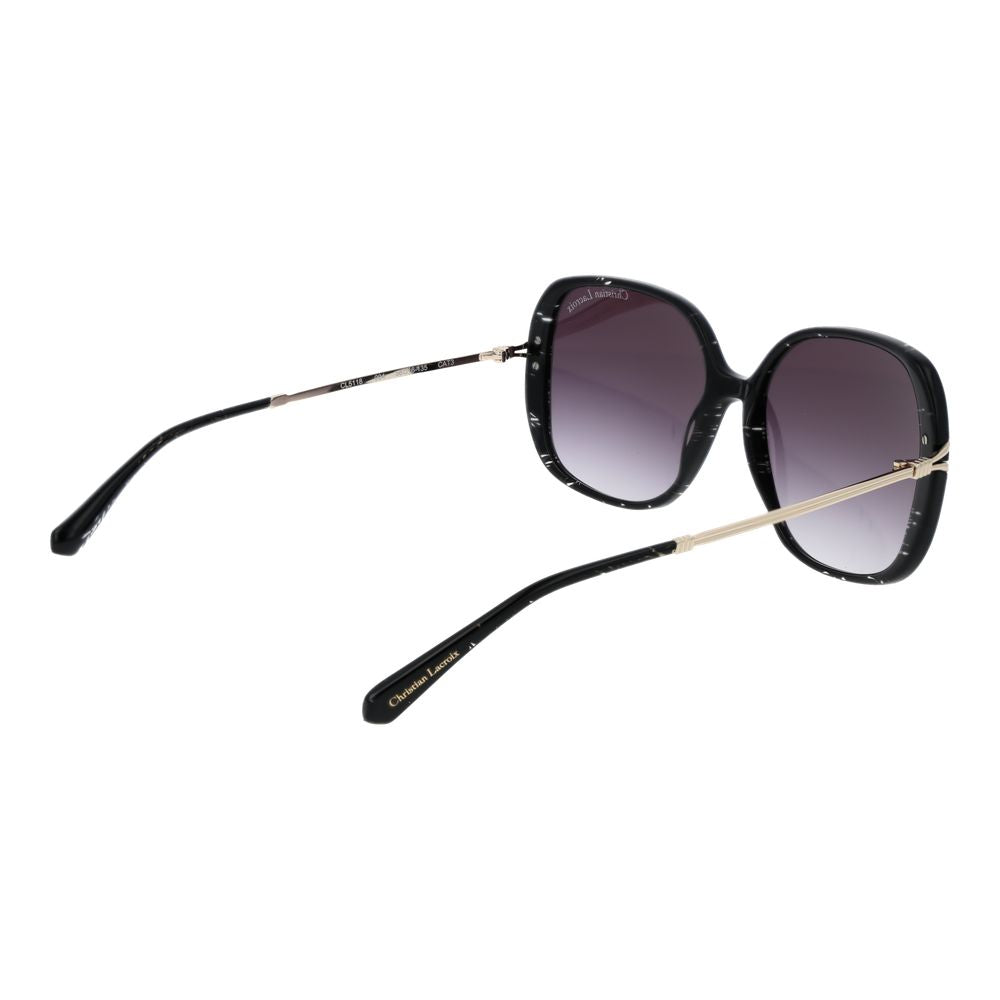 Black Women Sunglass Christian Lacroix