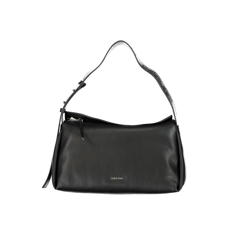 Black Polyester Handbag Calvin Klein