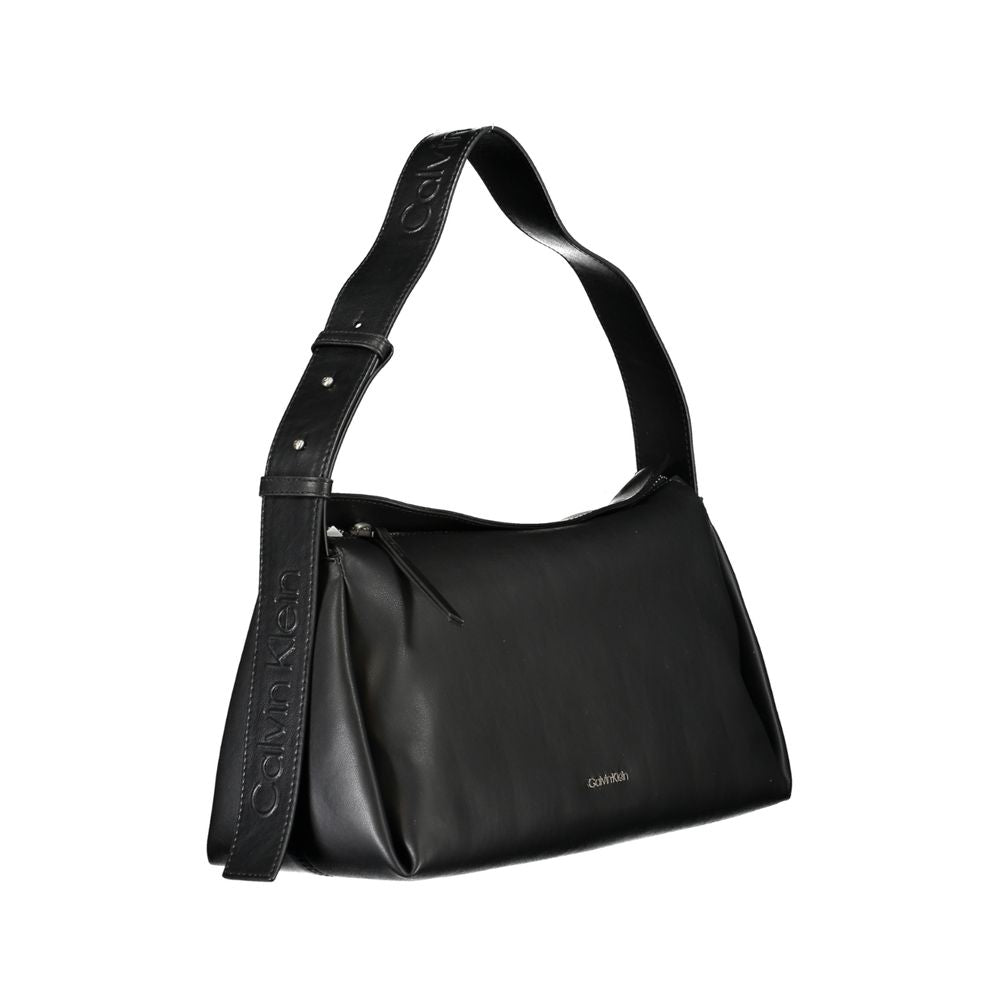 Black Polyester Handbag Calvin Klein