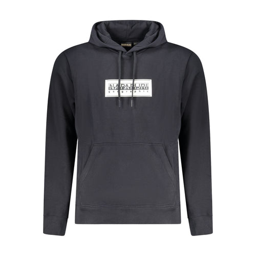 Black Cotton Men Sweater Napapijri