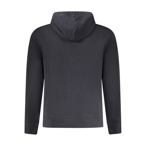 Black Cotton Men Sweater Napapijri