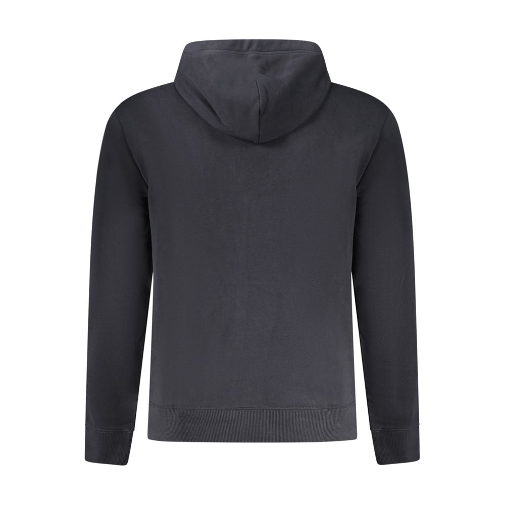 Black Cotton Men Sweater Napapijri