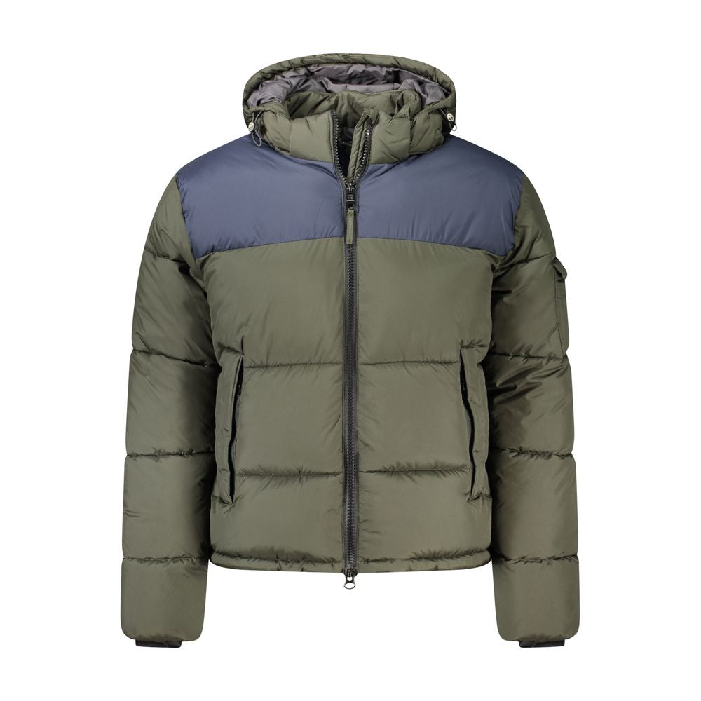 Green Polyester Men Jacket North Sails