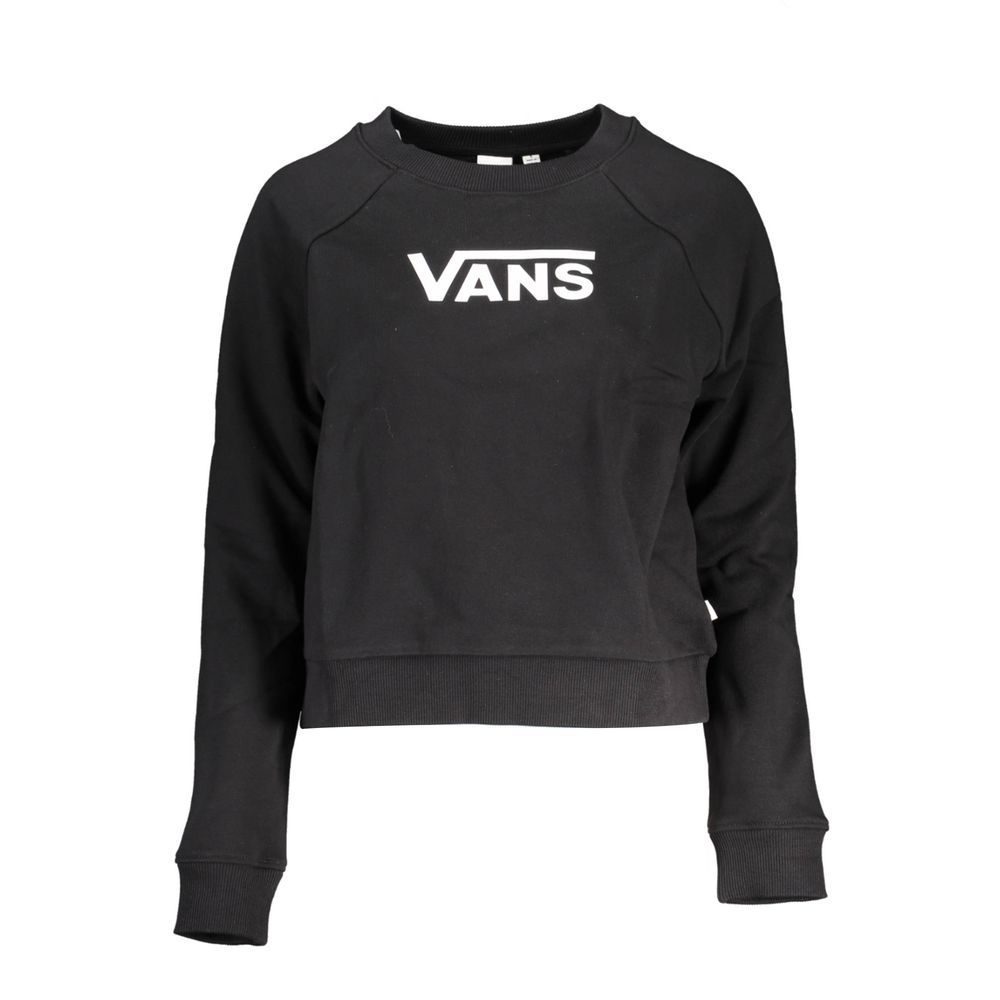 Black Cotton Women Sweater Vans XS
