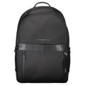 Black Nylon Men Backpack Tommy Hilfiger