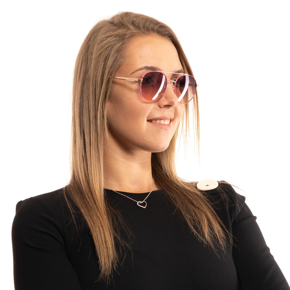 Pink Women Sunglass Guess