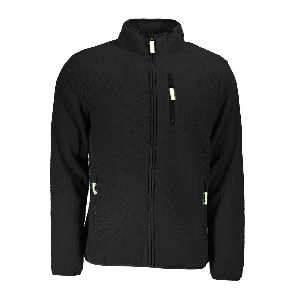 Black Polyester Men Sweater Norway 1963