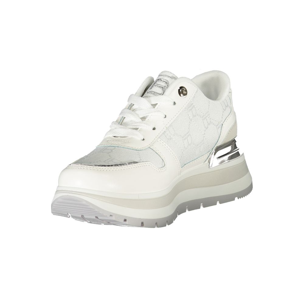 White Polyester Women Sneaker Laura Biagiotti