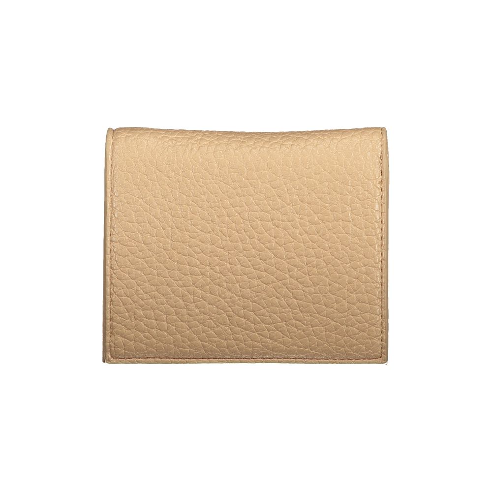 Beige Polyethylene Wallet Mario Valentino