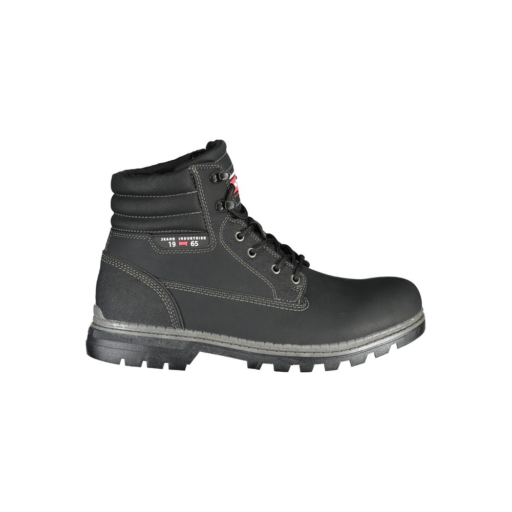 Black Polyester Men Boot Carrera