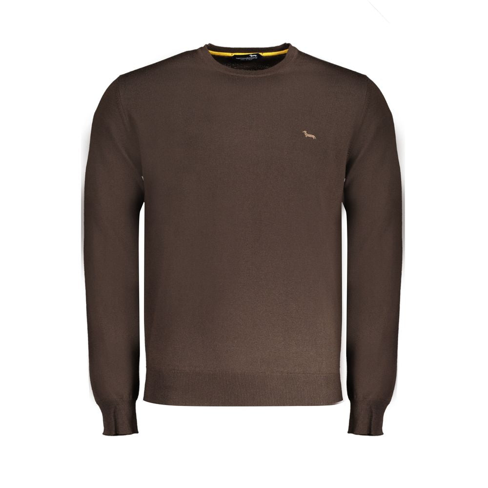 Brown Wool Sweater Harmont & Blaine