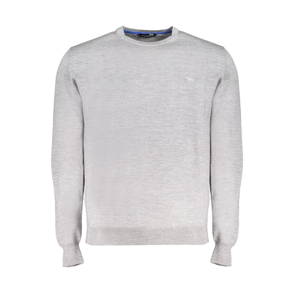 Gray Wool Sweater Harmont & Blaine