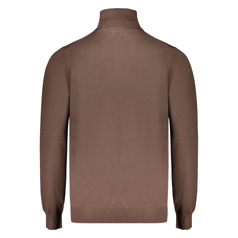 Brown Polyester Sweater Norway 1963