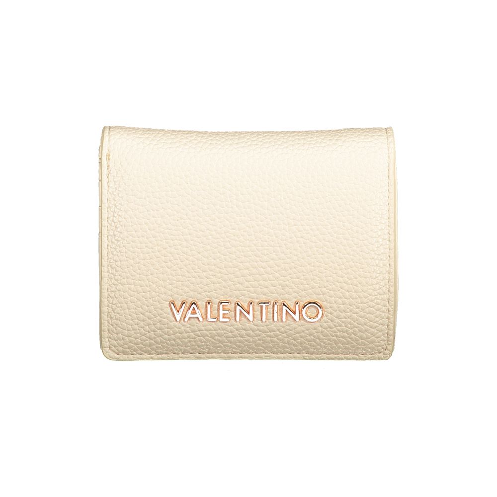 Beige Polyethylene Wallet Mario Valentino