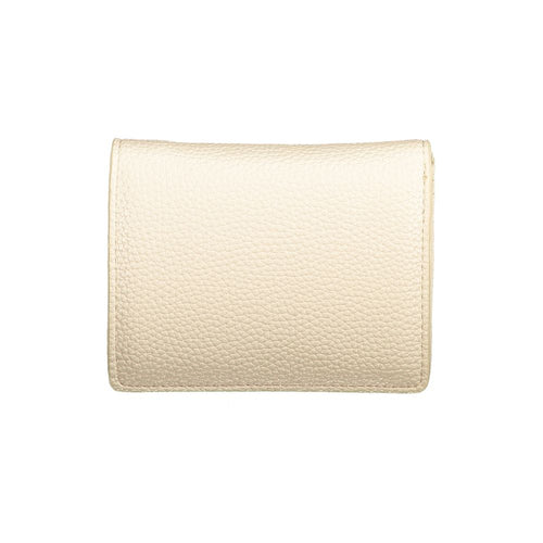Beige Polyethylene Wallet Mario Valentino