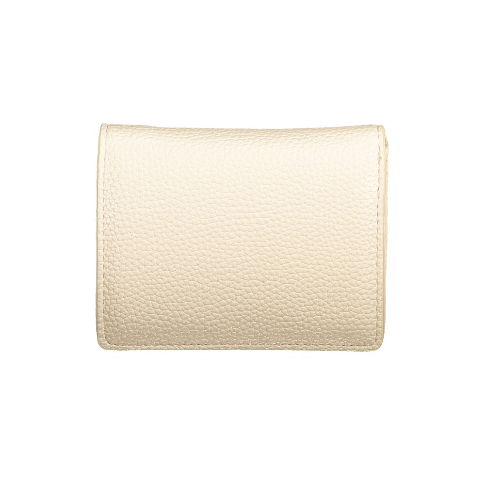 Beige Polyethylene Wallet Mario Valentino