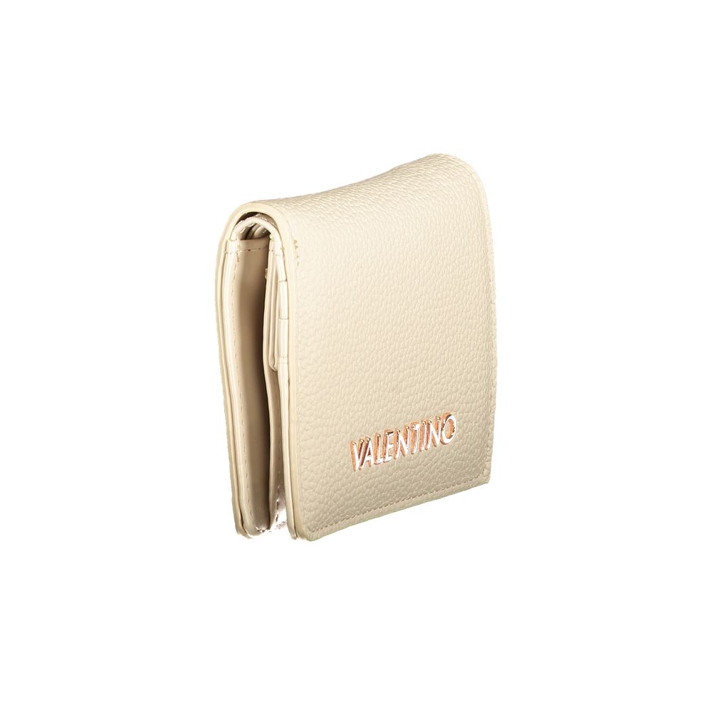 Beige Polyethylene Wallet Mario Valentino