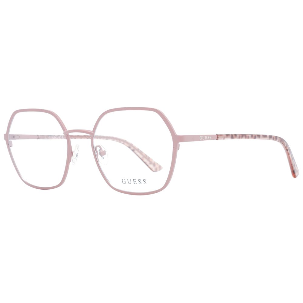 Pink Women Glasses Frame Guess