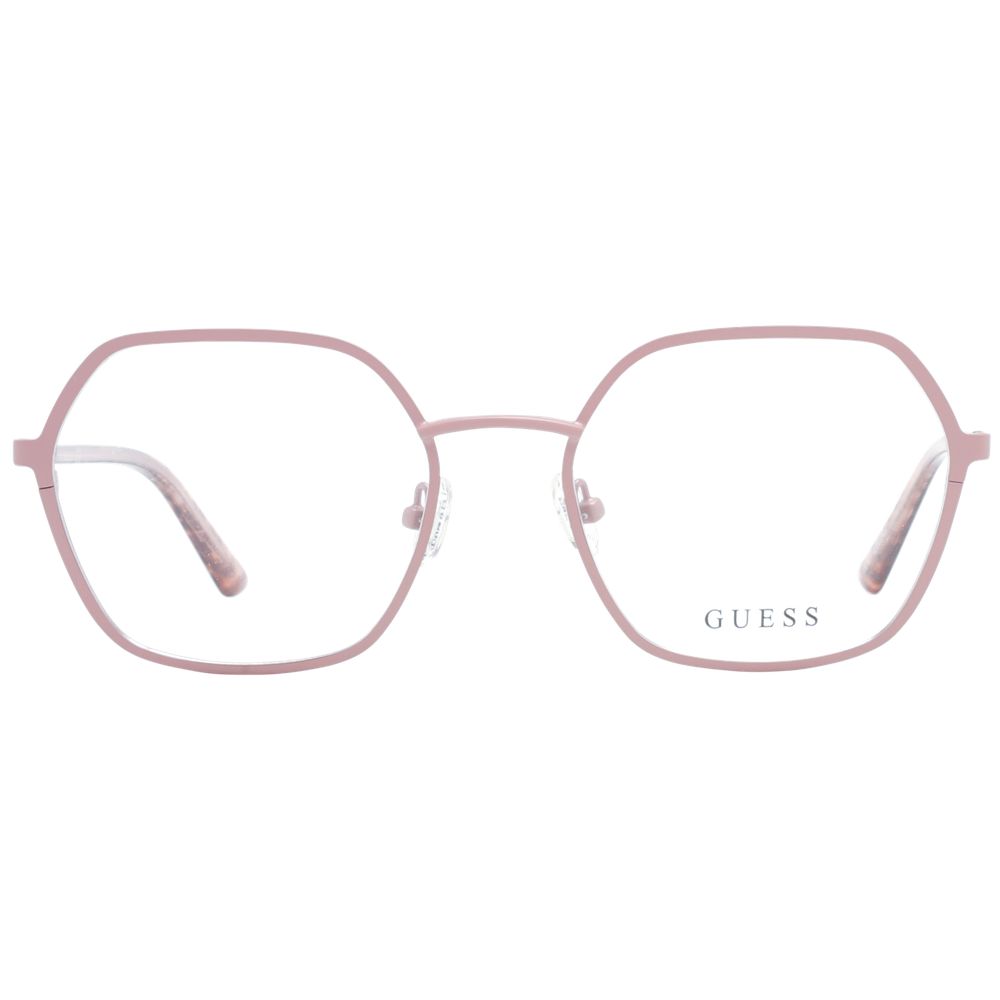 Pink Women Glasses Frame Guess