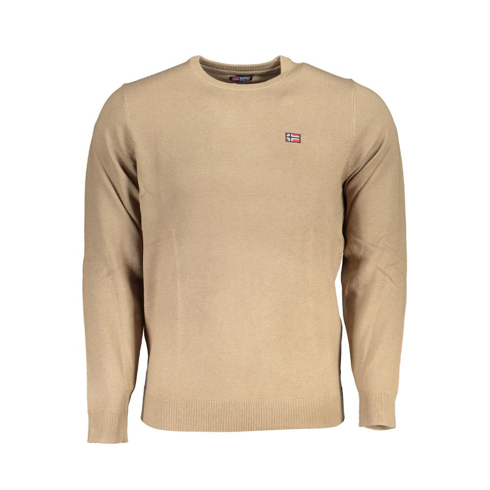 Brown Fabric Sweater Norway 1963